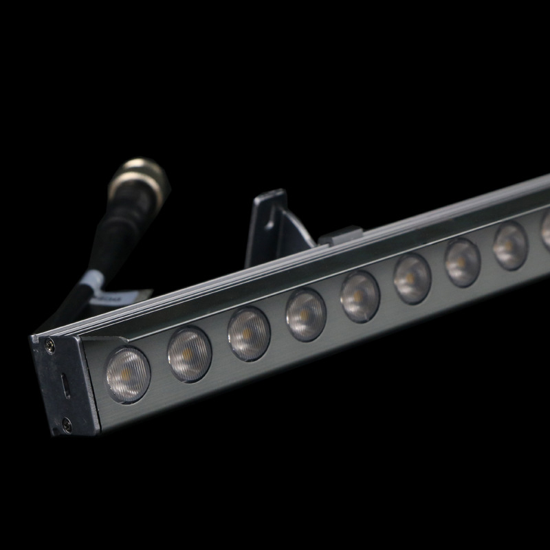 DC24V 12W 28X23mm White/Yellow Light Full Color Addressable DMX512 Outdoor Waterproof IP67 Aluminum Lens Linear LED Lighting LED Wall Wash Lighting DC24V 12W 28X23mm White/Yellow Light Full Color Addressable DMX512 Outdoor Waterproof IP67 Aluminum Lens Linear LED Lighting LED Wall Wash Lighting